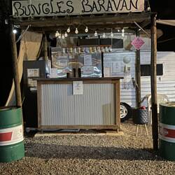 And a cool drink is awaiting back at the baravan