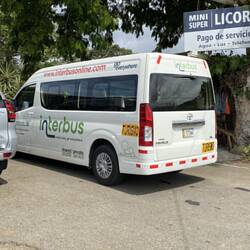 Our shuttle bus