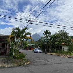 View from our airbnb