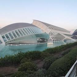 Das neue Opernhaus in Valencia