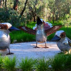 Artwork on the Yindymarra Sculpture Walk