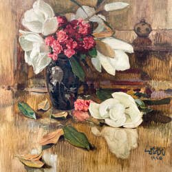 "Magnolia and Carnations" (N. İsmail) — Alsancak, İzmir.
