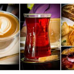 Our afternoon treats @ Özsüt Select — Alsancak, İzmir.
