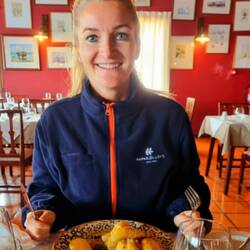 Lecker Degenfisch mit Banane.