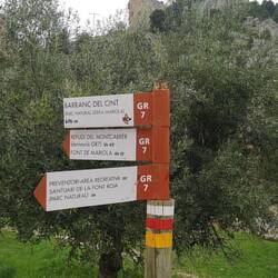 Einer der wirklich vielen Wegweiser