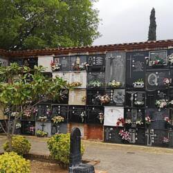 Der Urnenfriedhof von Cocentaina