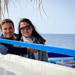 Hakan & Serenay make for photogenic models @ Pruva Restoran — Karaburun, İzmir.
