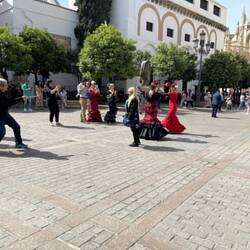 Ladies ready for the Feria