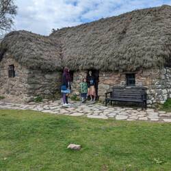 This cottage is a replica of the one used as a field hospital
