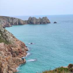 I widok ze zdobytego klifu