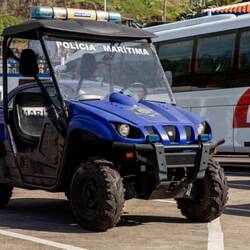 Das nenn ich mal ein Polizeiwagen. 😄