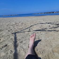 Nap on the beach