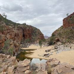 Ormiston Gorge toward the Pound