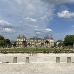 Luxembourg palace and gardens - photos dont do its extreme size and beauty justice