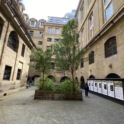 Courtyard where executions took place