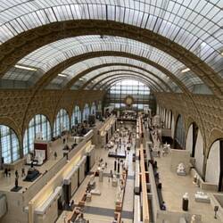 Musee d'Orsay (converted from an old train station)