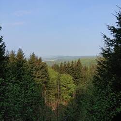 Ausblick vom versteckten Ort
