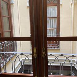 Window to inner courtyard