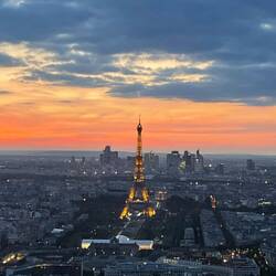 View of the city from Montparnasse Tower