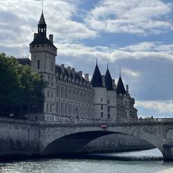 The Conciergerie, from yesterday, from the river