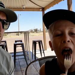 Brax having a go at the Feral Feast