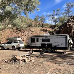 Parachilna Gorge- camp for the night