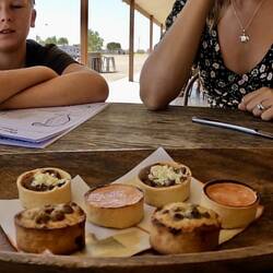 Lachlan waited a long time to get his hands on dessert