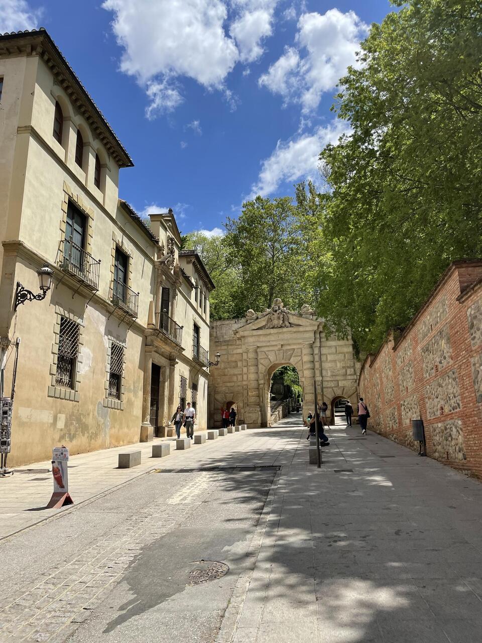 Entrance to the Alhambra Grounds