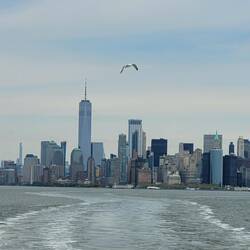 Manhatten von der Fähre aus