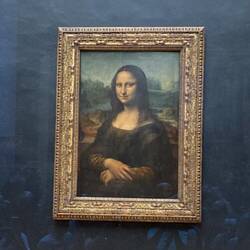 The Mona Lisa from 5' away