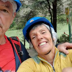 Ohne Helm darf man nicht