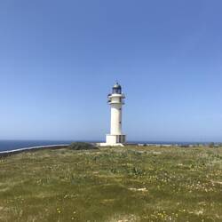 The lighthouse on Cap De Barbaria