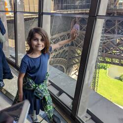 She was very proud of herself for being brave!