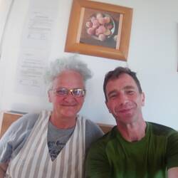 Soooooo ne liebe Omi 😉😊😘 und essen war 🤤🤤🤤🤤 Lecker