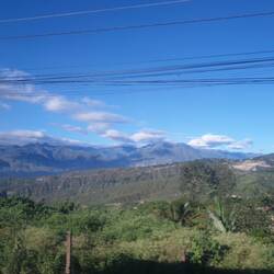 Hier nochmal ein Beispiel für die Aussicht bei unseren Busfahrten