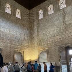 The room where christopher columbus requested funds from Queen Isabella to go to the Americas