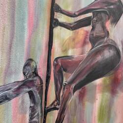 Todd St art. A distractionwhile we wait to vote.