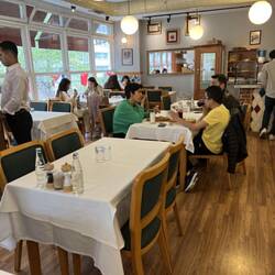 A tradesmen's restaurant. Pretty empty on a Saturday.