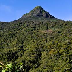 Adam's Peak bei Licht