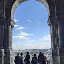 A view of Paris from Sacre Coeur