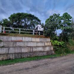 One evening, after several ginger beers, I decided to scale that wall back to the van