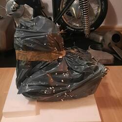 Verpackt wie bei der Mafia.