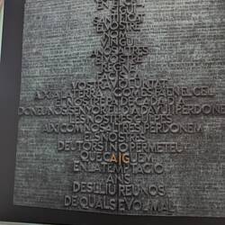 The Lord's Prayer in every language - so all will feel welcome when they visit