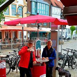 Fischbude in Husum, direkt am Hafen!