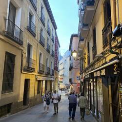 First streets of Madrid