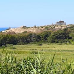 Apollo Tempel und Akropolis