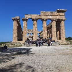 Aphrodite Tempel aus verschiedenen Ansichten