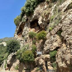 Mystery stairs into the mountain