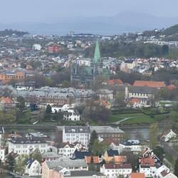 Ausblick auf die Stadt mit Dom