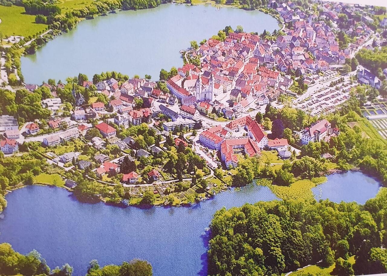 Bad Waldsee aus der Vogelperspektive